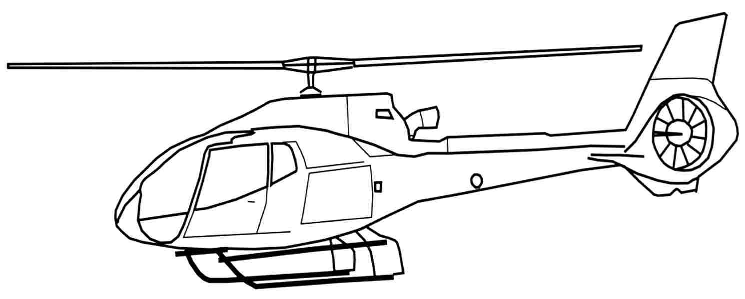 Раскраска: вертолет (транспорт) #136043 - Бесплатные раскраски для печати