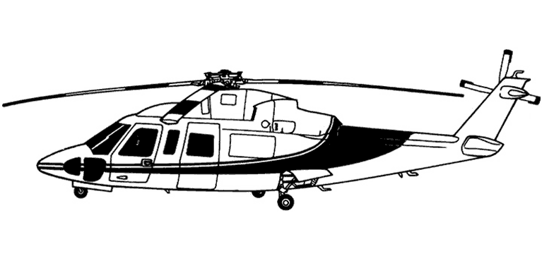 Раскраска: вертолет (транспорт) #136065 - Бесплатные раскраски для печати