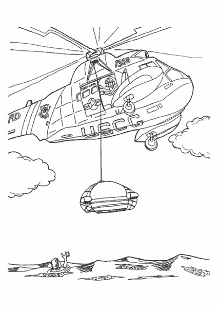 Раскраска: вертолет (транспорт) #136069 - Бесплатные раскраски для печати
