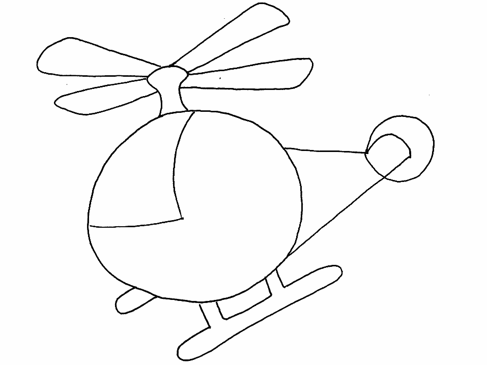 Раскраска: вертолет (транспорт) #136073 - Бесплатные раскраски для печати