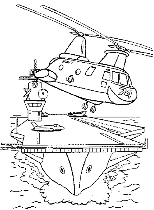 Раскраска: вертолет (транспорт) #136105 - Бесплатные раскраски для печати