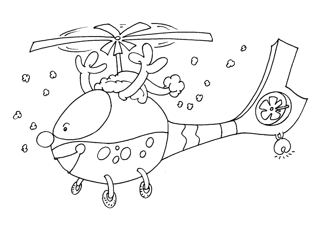 Раскраска: вертолет (транспорт) #136152 - Бесплатные раскраски для печати