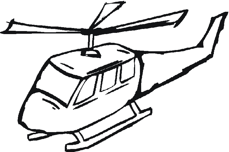 Раскраска: вертолет (транспорт) #136160 - Бесплатные раскраски для печати