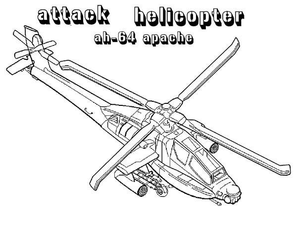 Раскраска: вертолет (транспорт) #136180 - Бесплатные раскраски для печати