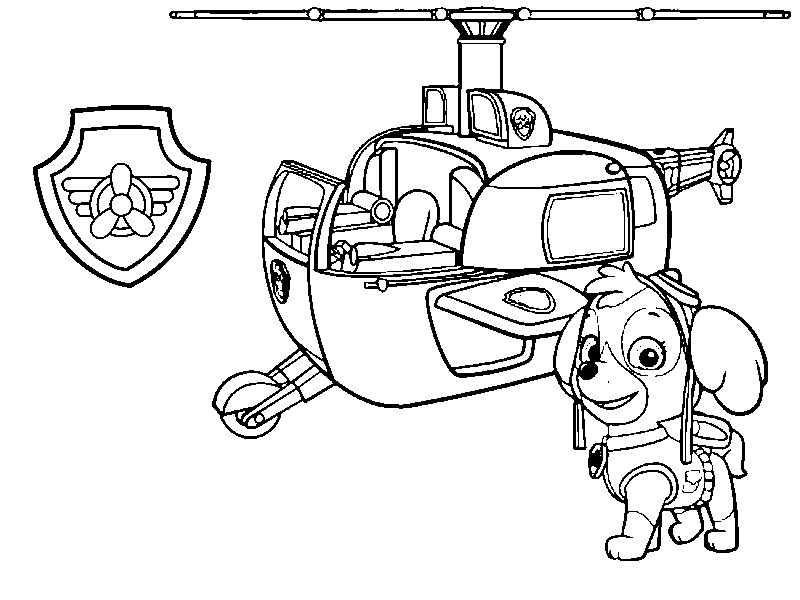Раскраска: вертолет (транспорт) #136181 - Бесплатные раскраски для печати