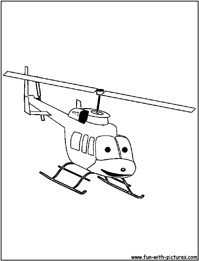 Раскраска: вертолет (транспорт) #136197 - Бесплатные раскраски для печати