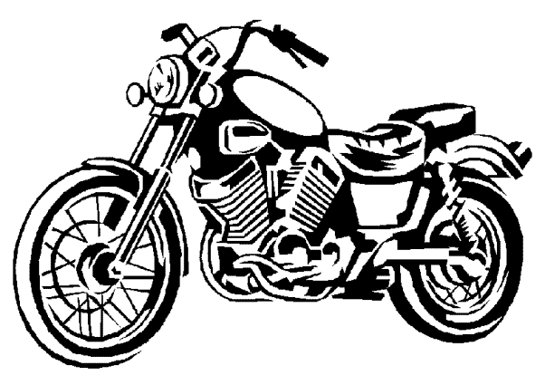 Раскраска: мотоцикл (транспорт) #136266 - Бесплатные раскраски для печати