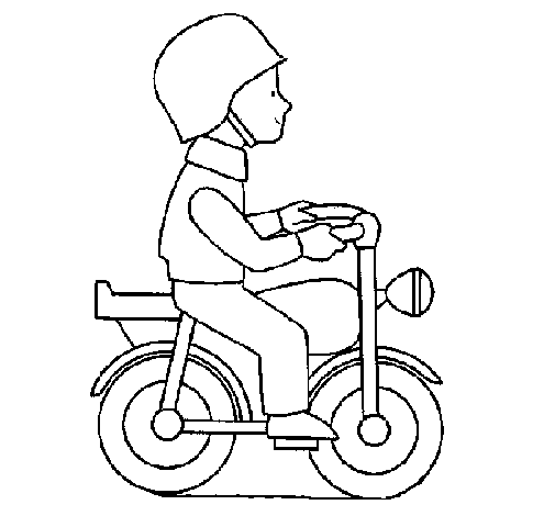 Раскраска: мотоцикл (транспорт) #136341 - Бесплатные раскраски для печати