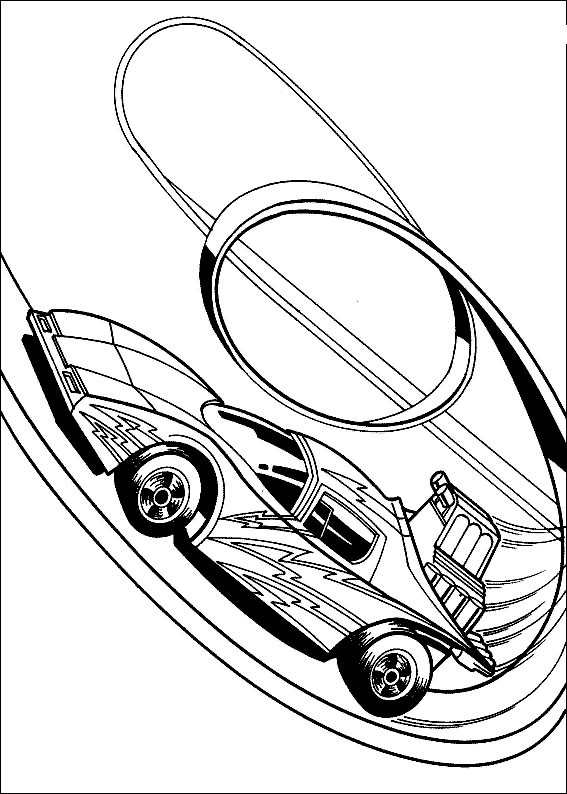 Раскраска: Гоночная машина (транспорт) #139013 - Бесплатные раскраски для печати