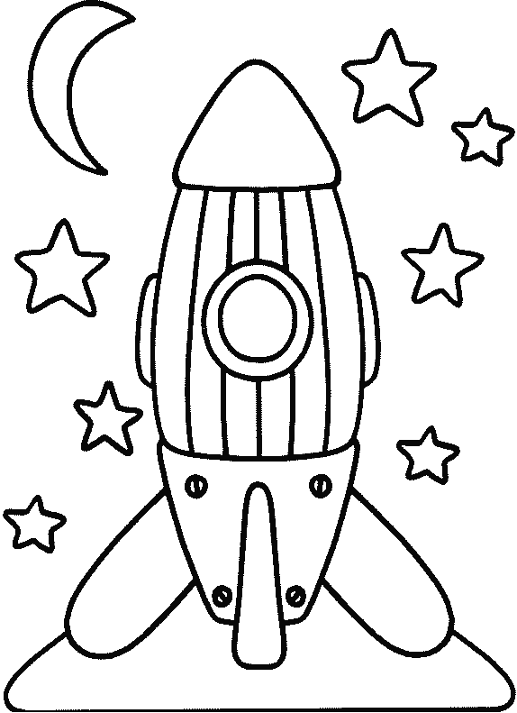 Раскраска: ракета (транспорт) #140051 - Бесплатные раскраски для печати
