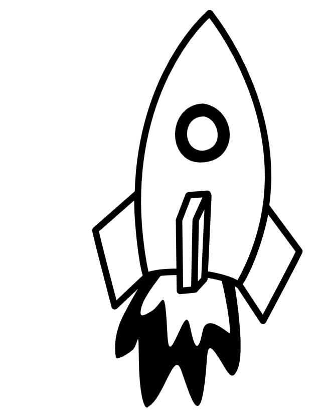 Раскраска: ракета (транспорт) #140056 - Бесплатные раскраски для печати