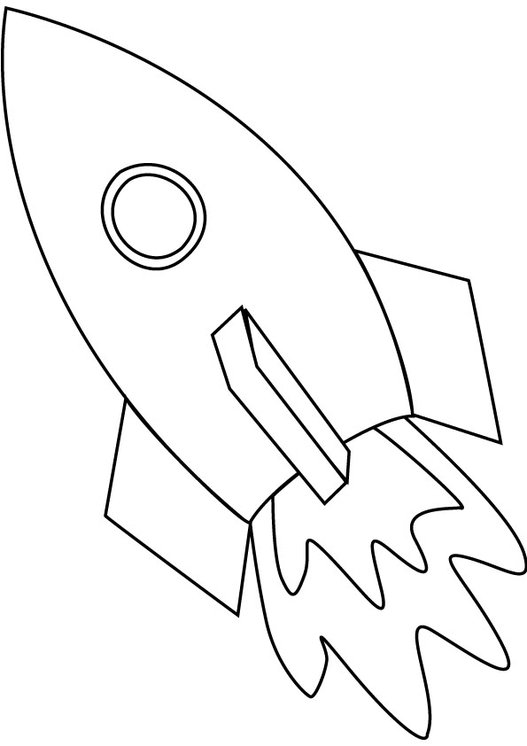 Раскраска: ракета (транспорт) #140072 - Бесплатные раскраски для печати