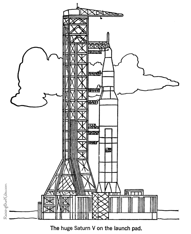 Раскраска: ракета (транспорт) #140251 - Бесплатные раскраски для печати
