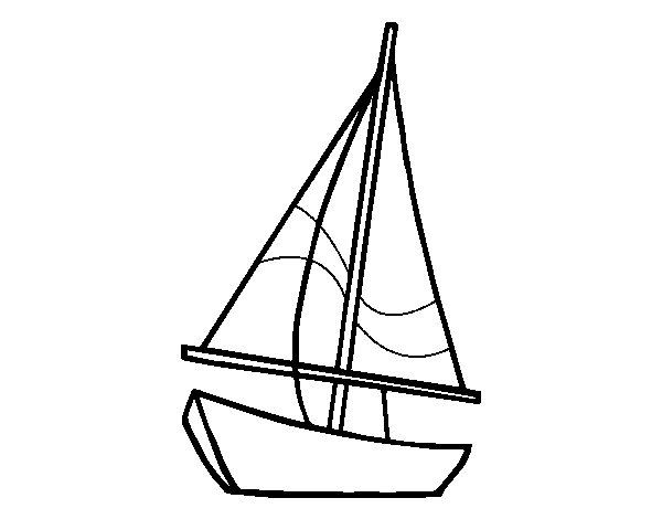 Раскраска: яхта (транспорт) #143587 - Бесплатные раскраски для печати