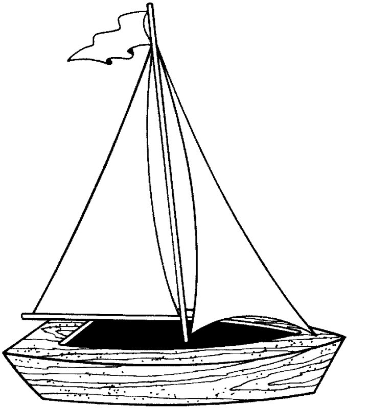 Раскраска: яхта (транспорт) #143598 - Бесплатные раскраски для печати
