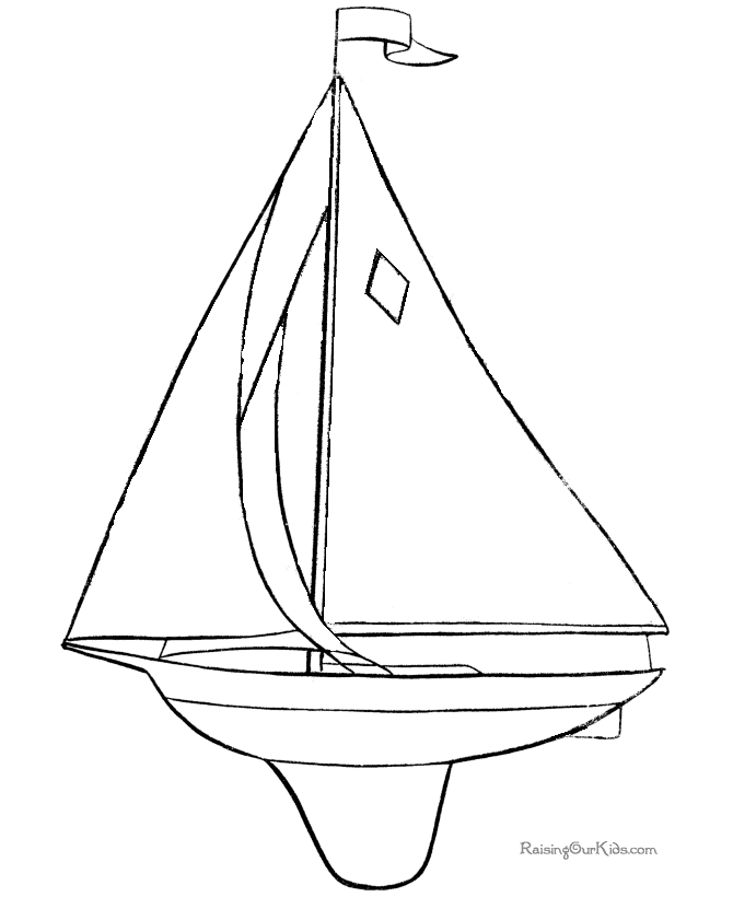 Раскраска: яхта (транспорт) #143604 - Бесплатные раскраски для печати