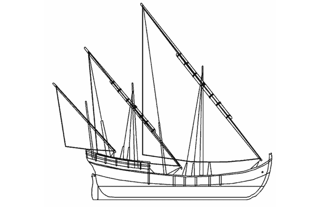 Раскраска: яхта (транспорт) #143610 - Бесплатные раскраски для печати