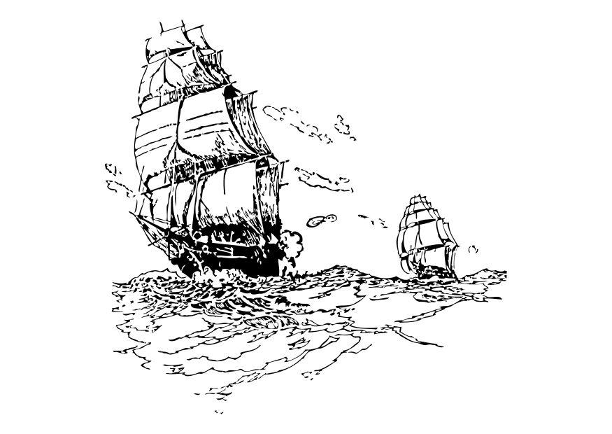 Раскраска: яхта (транспорт) #143636 - Бесплатные раскраски для печати