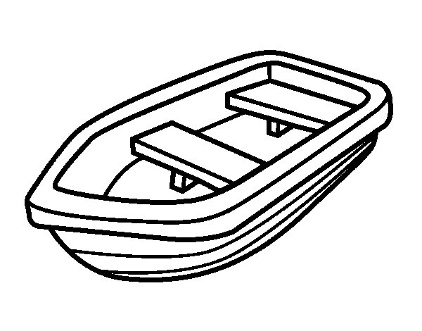 Раскраска: Каноэ / Лодка (транспорт) #142239 - Бесплатные раскраски для печати