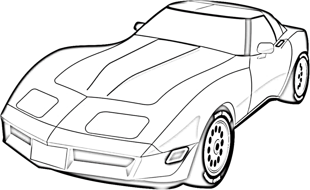 Раскраска: Спортивный автомобиль / тюнинг (транспорт) #147141 - Бесплатные раскраски для печати