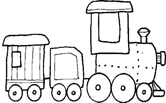 Раскраска: Поезд / Локомотив (транспорт) #135261 - Бесплатные раскраски для печати