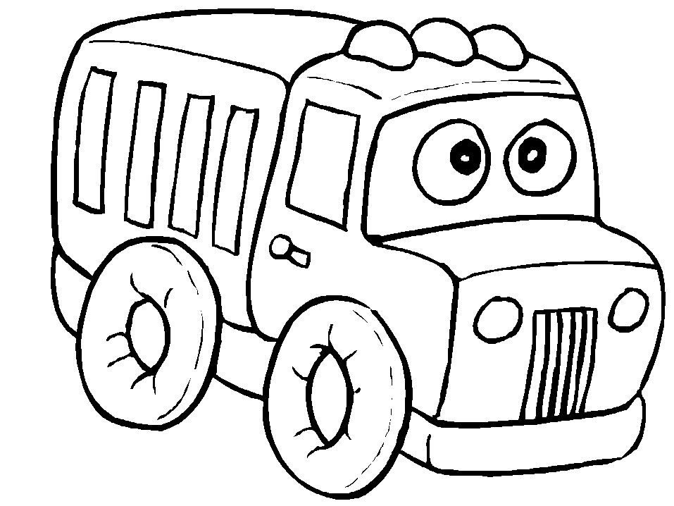 Раскраска: грузовик (транспорт) #135714 - Бесплатные раскраски для печати