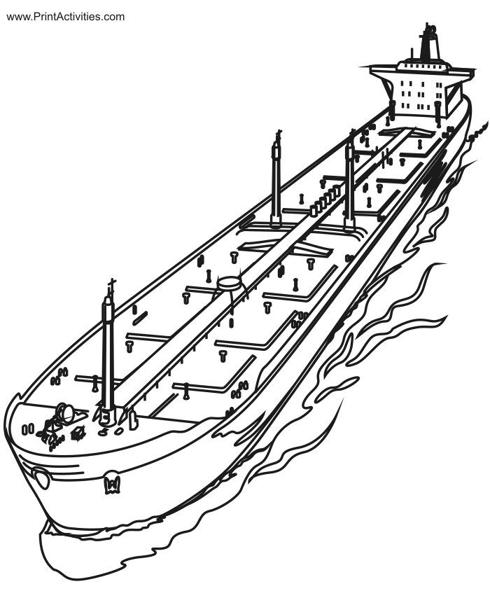 Раскраска: Военная лодка (транспорт) #138638 - Бесплатные раскраски для печати