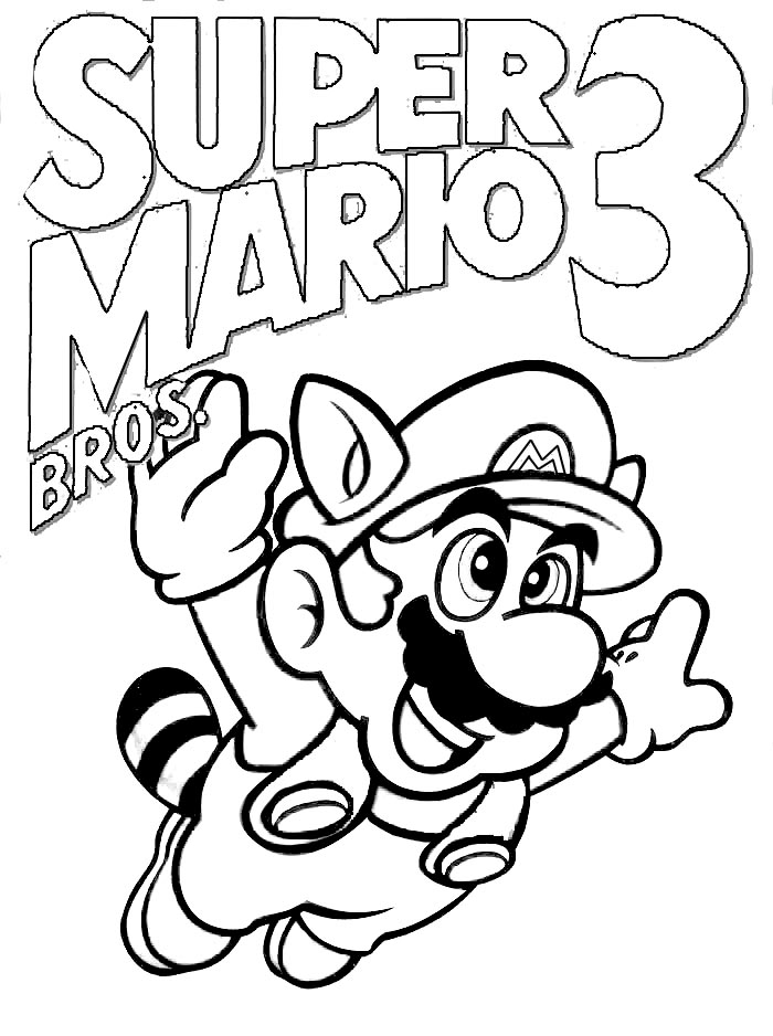 Раскраска: Марио Брос (Видео игры) #112484 - Бесплатные раскраски для печати