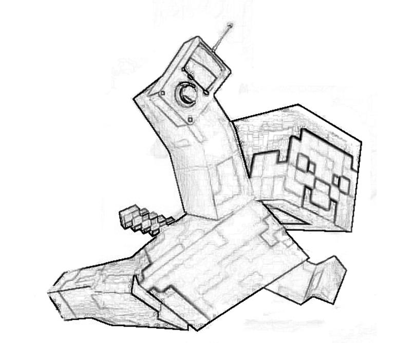 Раскраска: Minecraft (Видео игры) #113781 - Бесплатные раскраски для печати