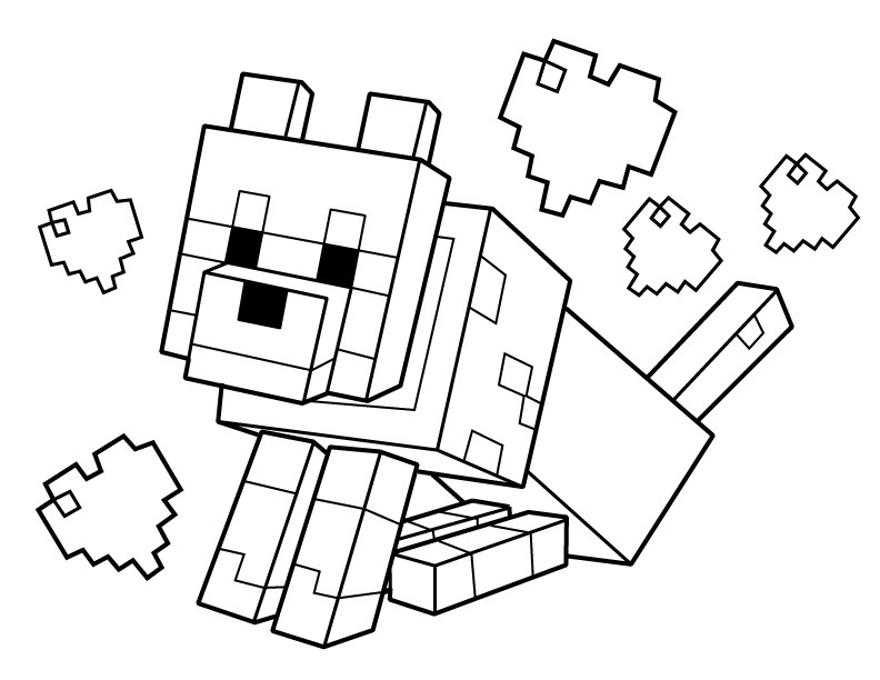 Раскраска: Minecraft (Видео игры) #113813 - Бесплатные раскраски для печати
