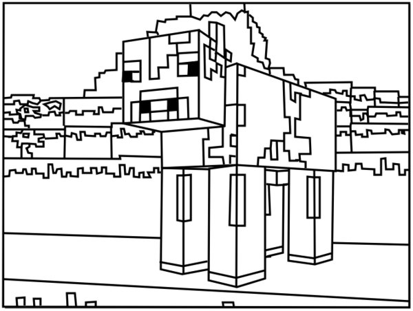 Раскраска: Minecraft (Видео игры) #113841 - Бесплатные раскраски для печати