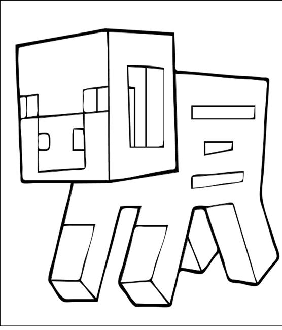 Раскраска: Minecraft (Видео игры) #113857 - Бесплатные раскраски для печати