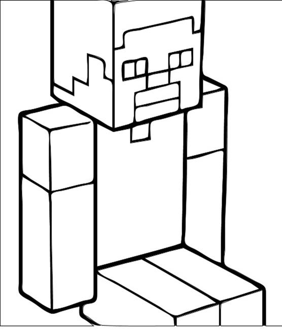 Раскраска: Minecraft (Видео игры) #113880 - Бесплатные раскраски для печати