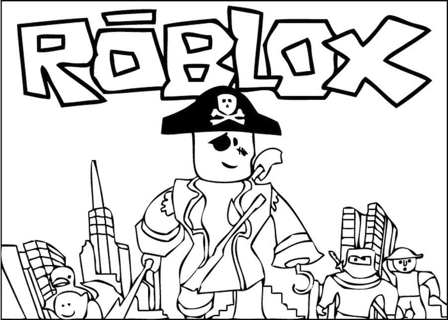 Раскраска: Roblox (Видео игры) #170270 - Бесплатные раскраски для печати