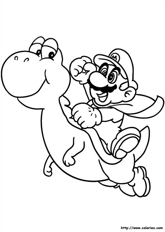 Раскраска: Super Mario Bros (Видео игры) #153576 - Бесплатные раскраски для печати