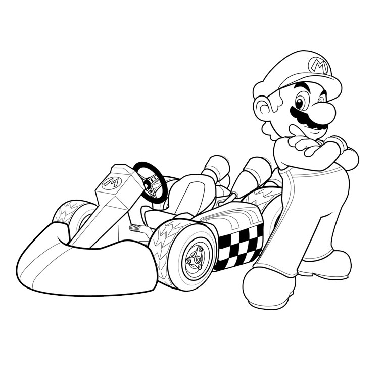 Раскраска: Super Mario Bros (Видео игры) #153582 - Бесплатные раскраски для печати