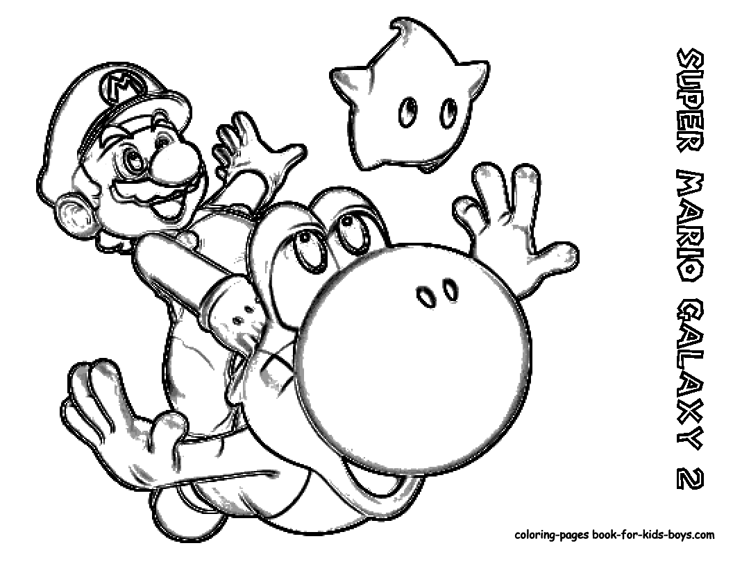 Раскраска: Super Mario Bros (Видео игры) #153584 - Бесплатные раскраски для печати