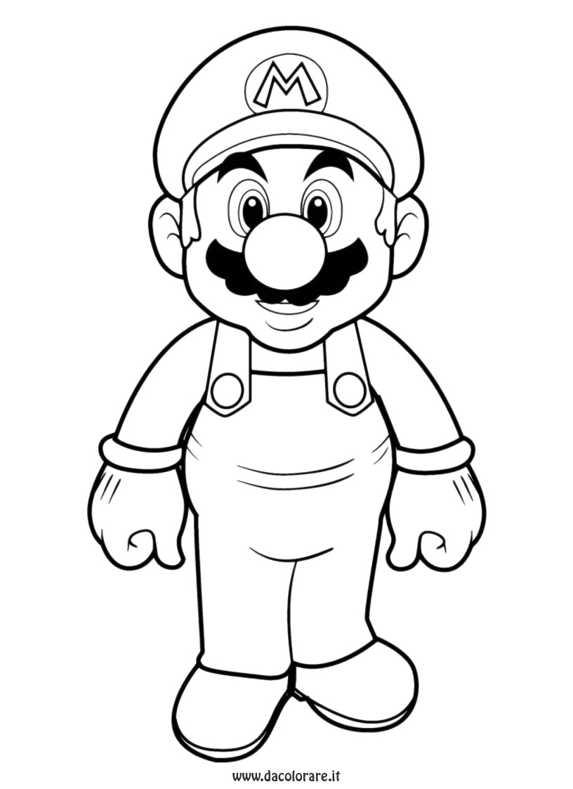 Раскраска: Super Mario Bros (Видео игры) #153604 - Бесплатные раскраски для печати