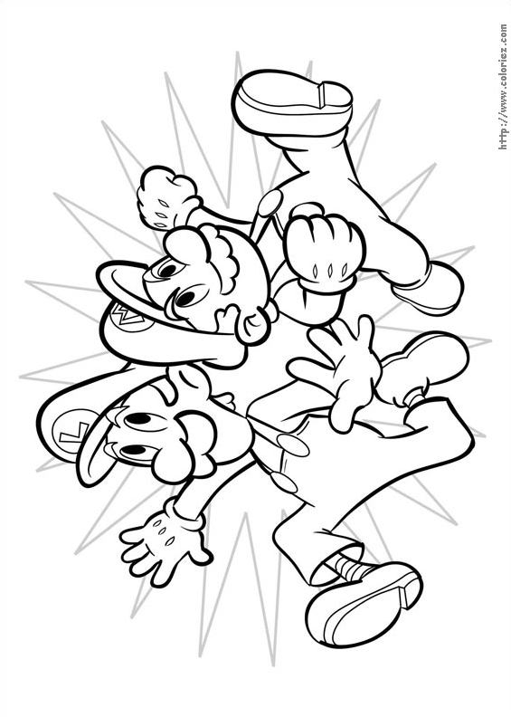 Раскраска: Super Mario Bros (Видео игры) #153676 - Бесплатные раскраски для печати