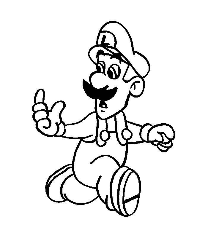 Раскраска: Super Mario Bros (Видео игры) #153685 - Бесплатные раскраски для печати