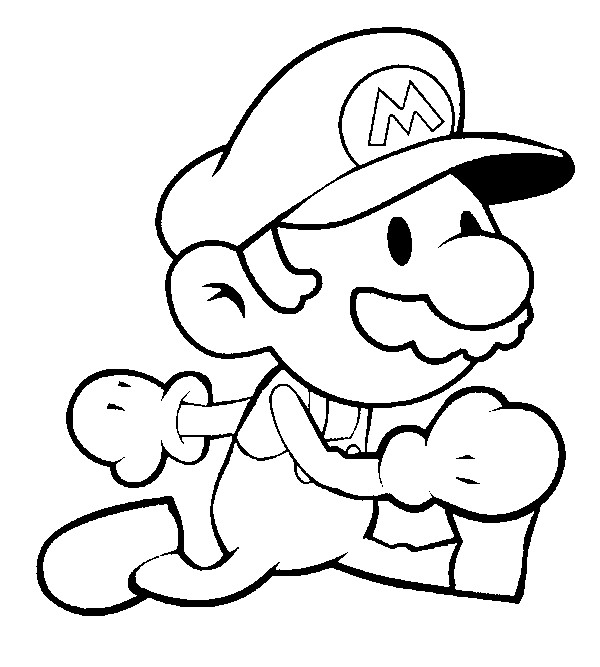 Раскраска: Super Mario Bros (Видео игры) #153703 - Бесплатные раскраски для печати