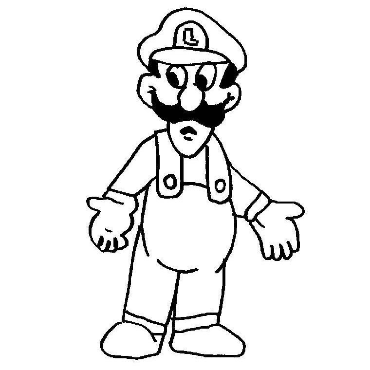 Раскраска: Super Mario Bros (Видео игры) #153761 - Бесплатные раскраски для печати