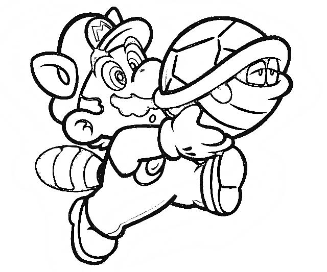 Раскраска: Super Mario Bros (Видео игры) #153775 - Бесплатные раскраски для печати