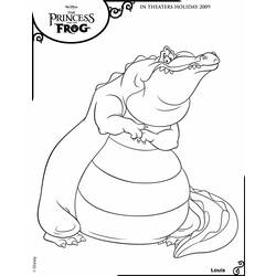 Раскраска: аллигатор (Животные) #430 - Раскраски для печати