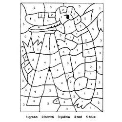 Раскраска: аллигатор (Животные) #465 - Раскраски для печати