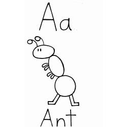 Раскраска: муравей (Животные) #6974 - Бесплатные раскраски для печати
