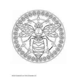 Раскраска: пчела (Животные) #153 - Бесплатные раскраски для печати