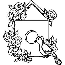 Раскраска: домашняя птица (Животные) #11923 - Бесплатные раскраски для печати
