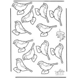 Раскраска: домашняя птица (Животные) #11989 - Бесплатные раскраски для печати