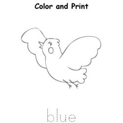 Раскраска: домашняя птица (Животные) #12064 - Бесплатные раскраски для печати